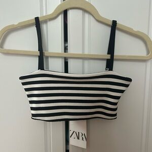 ZARA womans stripped top